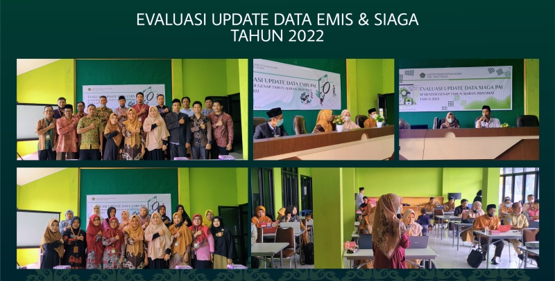 Evaluasi Update Data Emis Dan Siaga Pai Kantor Kemenag Ktt Kementerian Agama Kabupaten Tana Tidung 0729